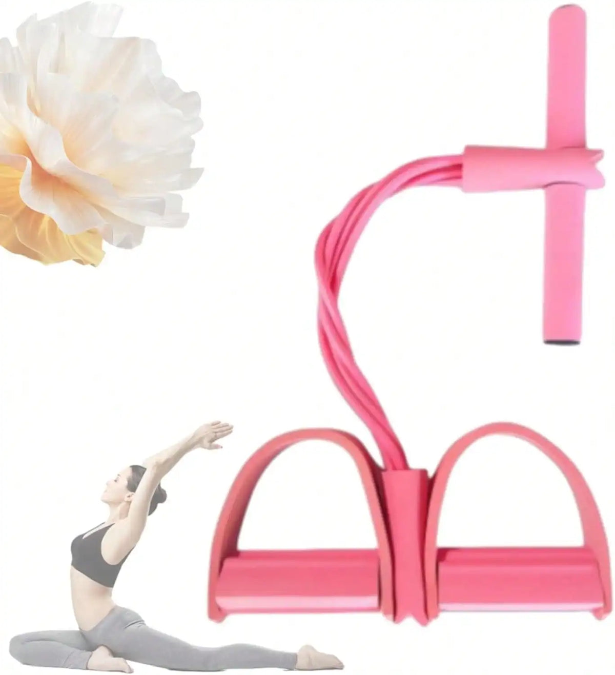 Multifunctional 6 Tube Pedal Yoga Resistance Pull Rope