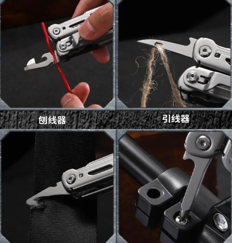 Daicamping DL10 Pocket Folding Multitool Plier For Outdoor Camping