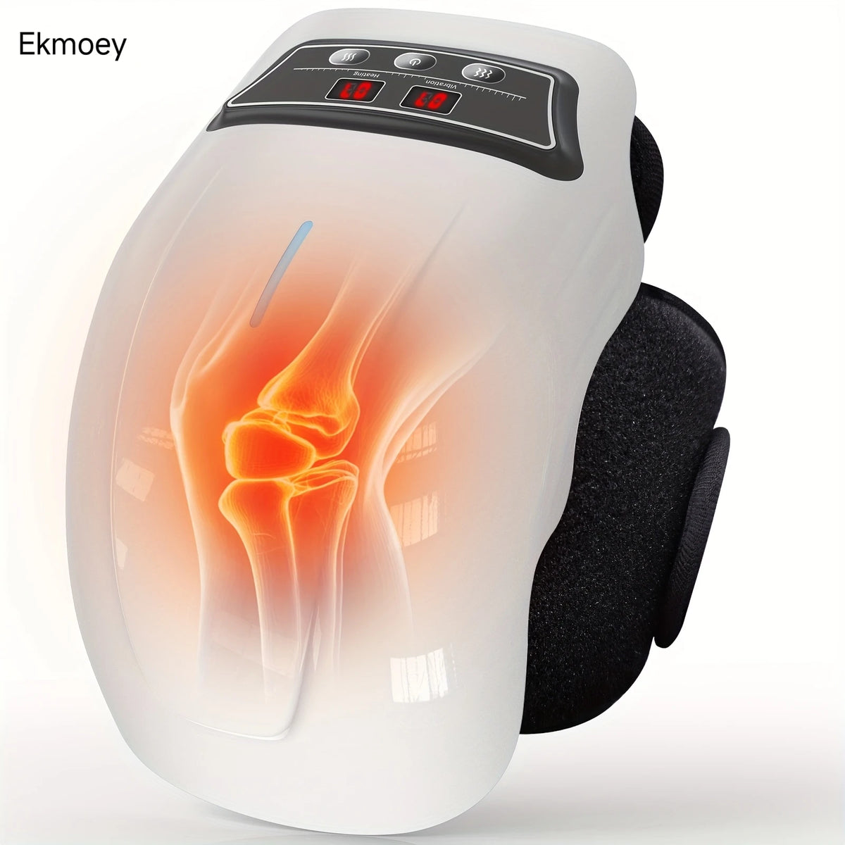 Ekmoey Cordless Knee Massager With Heat And Vibration Therapy