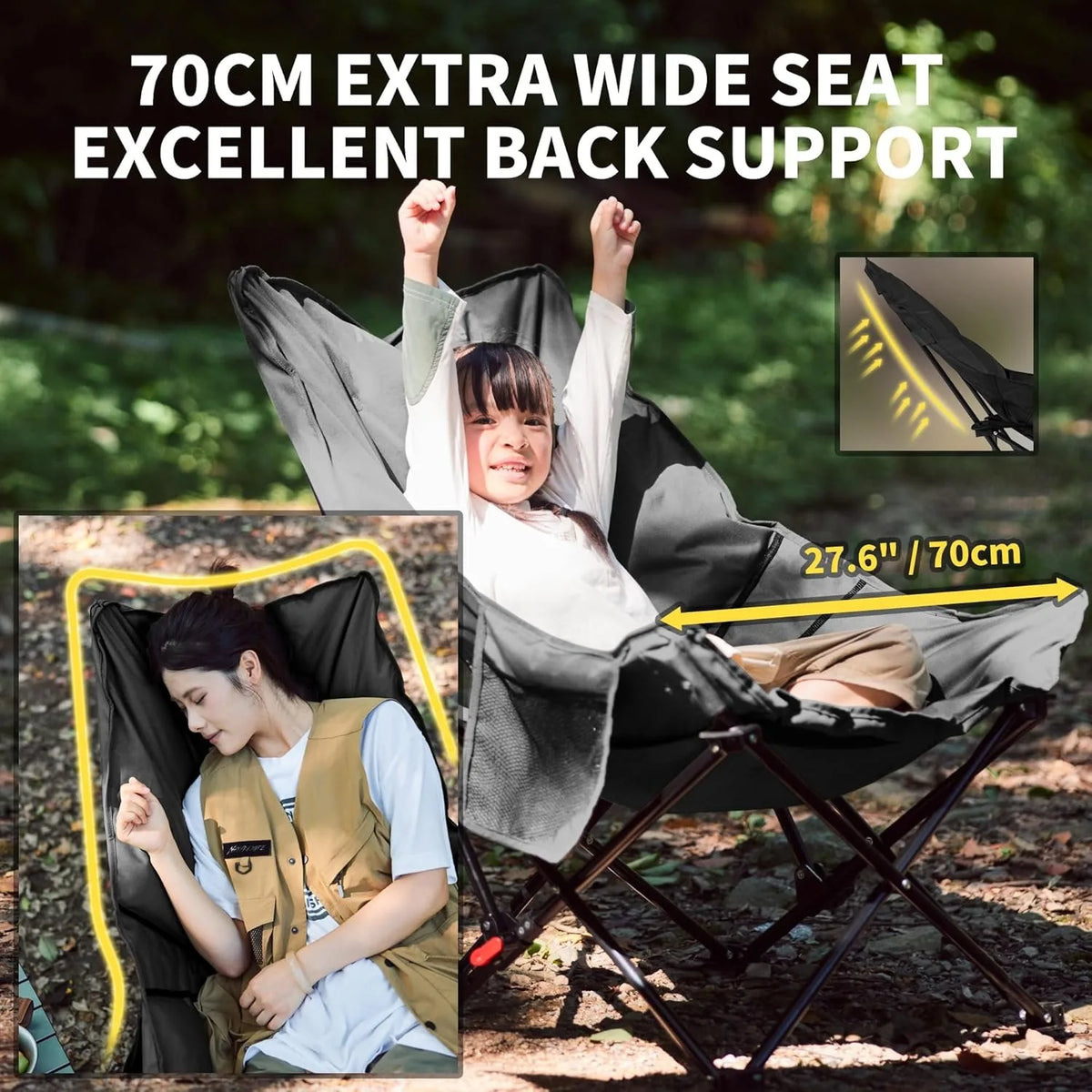Naturehike Moon Chair Portable Outdoor Camping Recliner