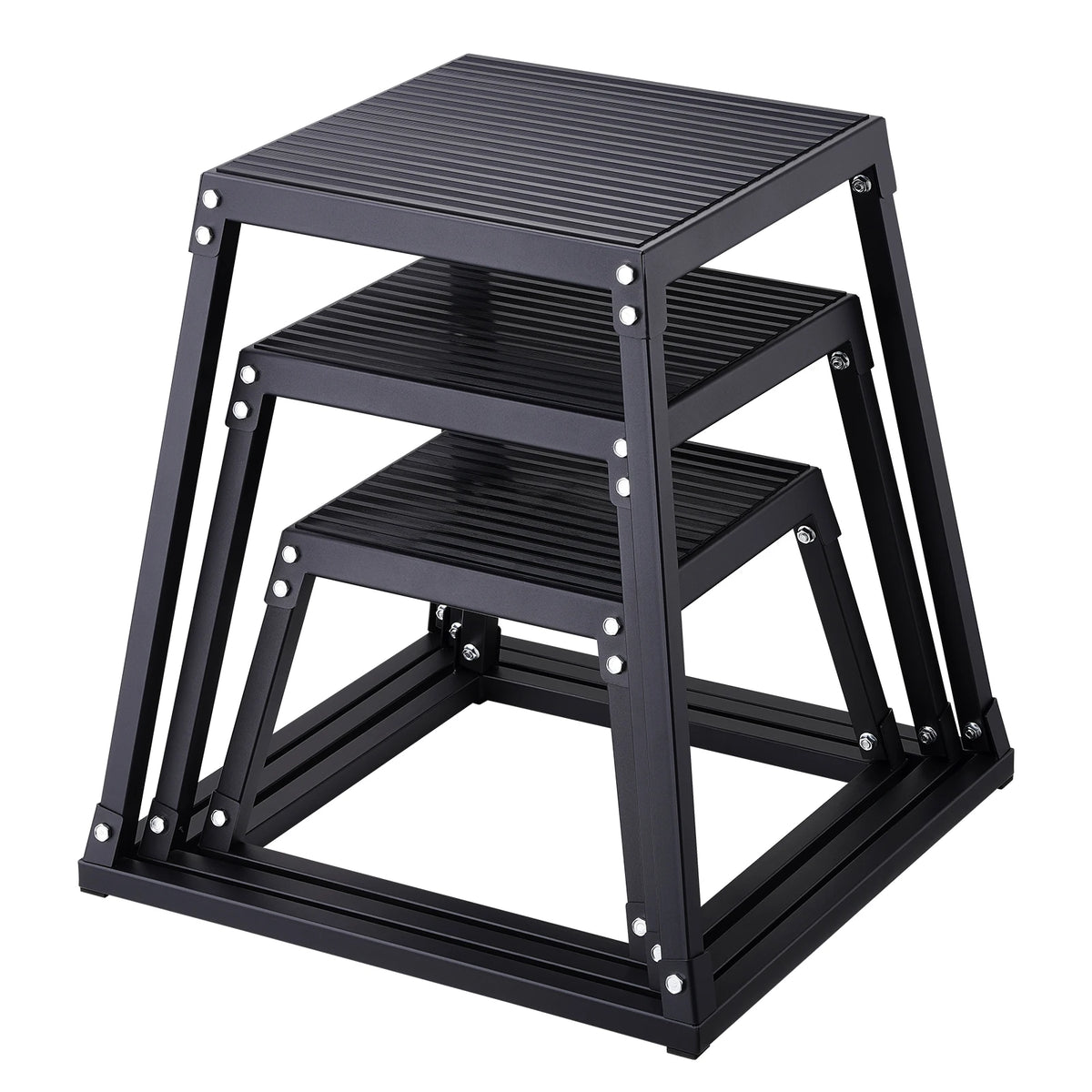 SucceBuy Plyometric Jump Box Non Slip Fitness Agility Training Platform
