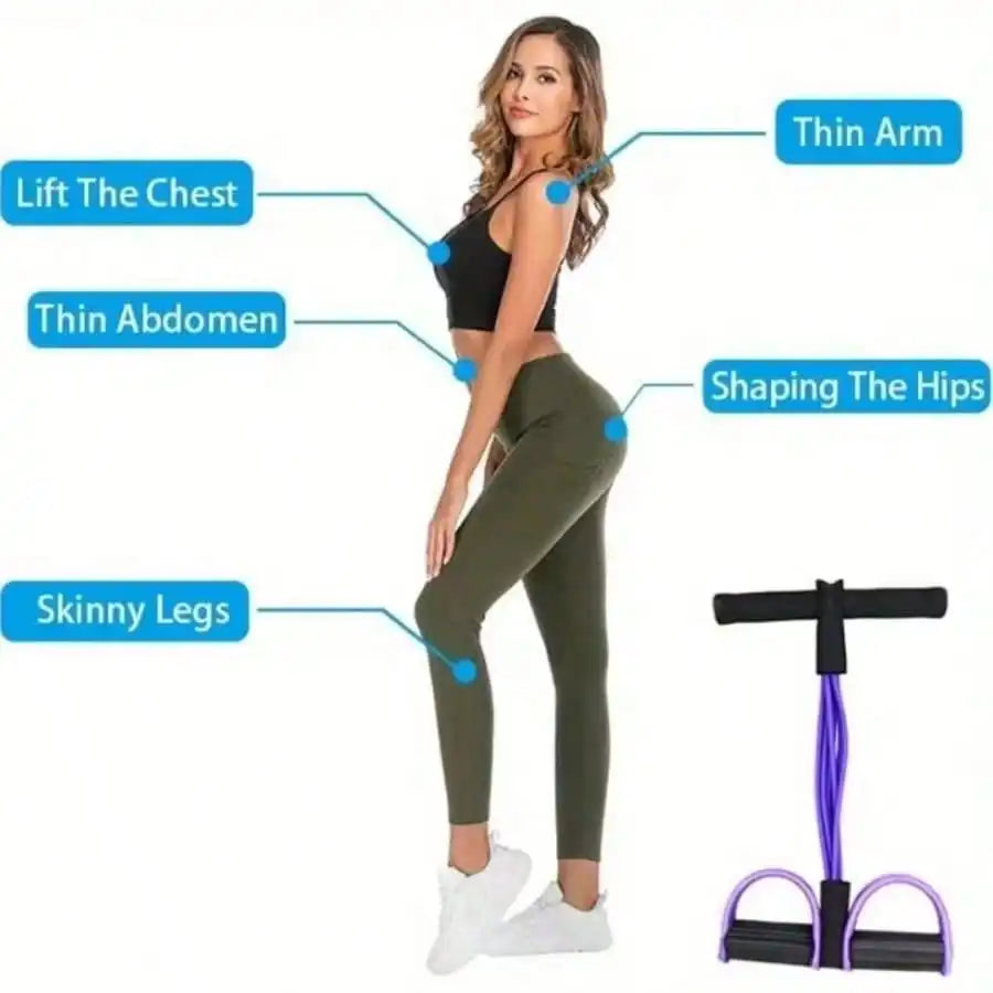 Upgraded High Tension Resistance Bands For Home Gym Fitness