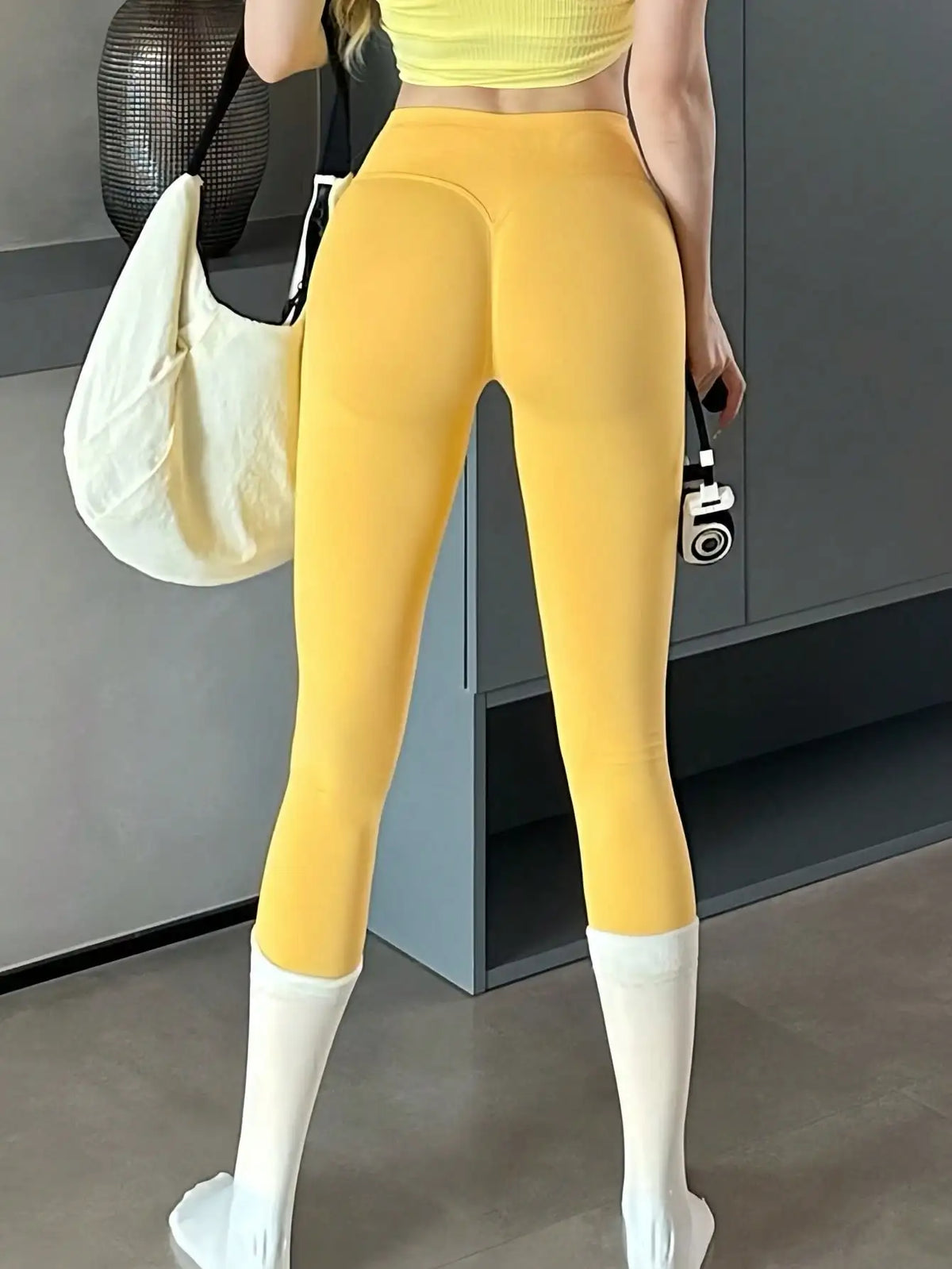 Womens Seamless Yoga Leggings Tummy Control High Stretch Workout Tights