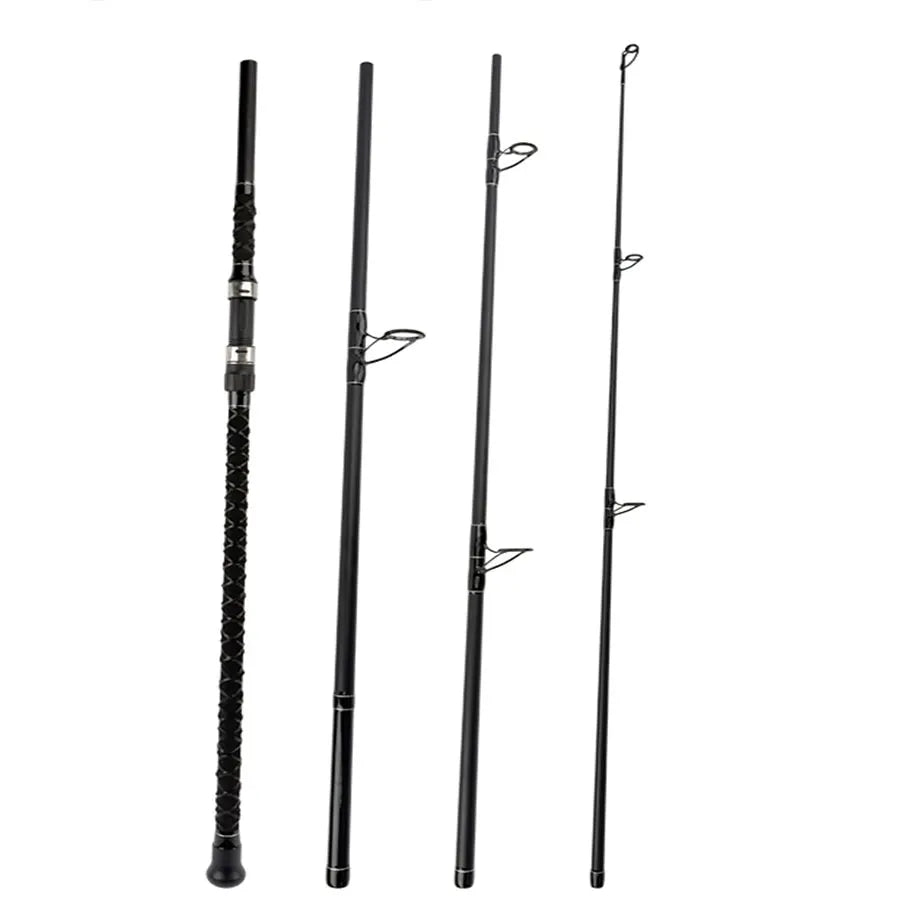 Four Section High Carbon Fiber Heavy Surf Spinning Rod