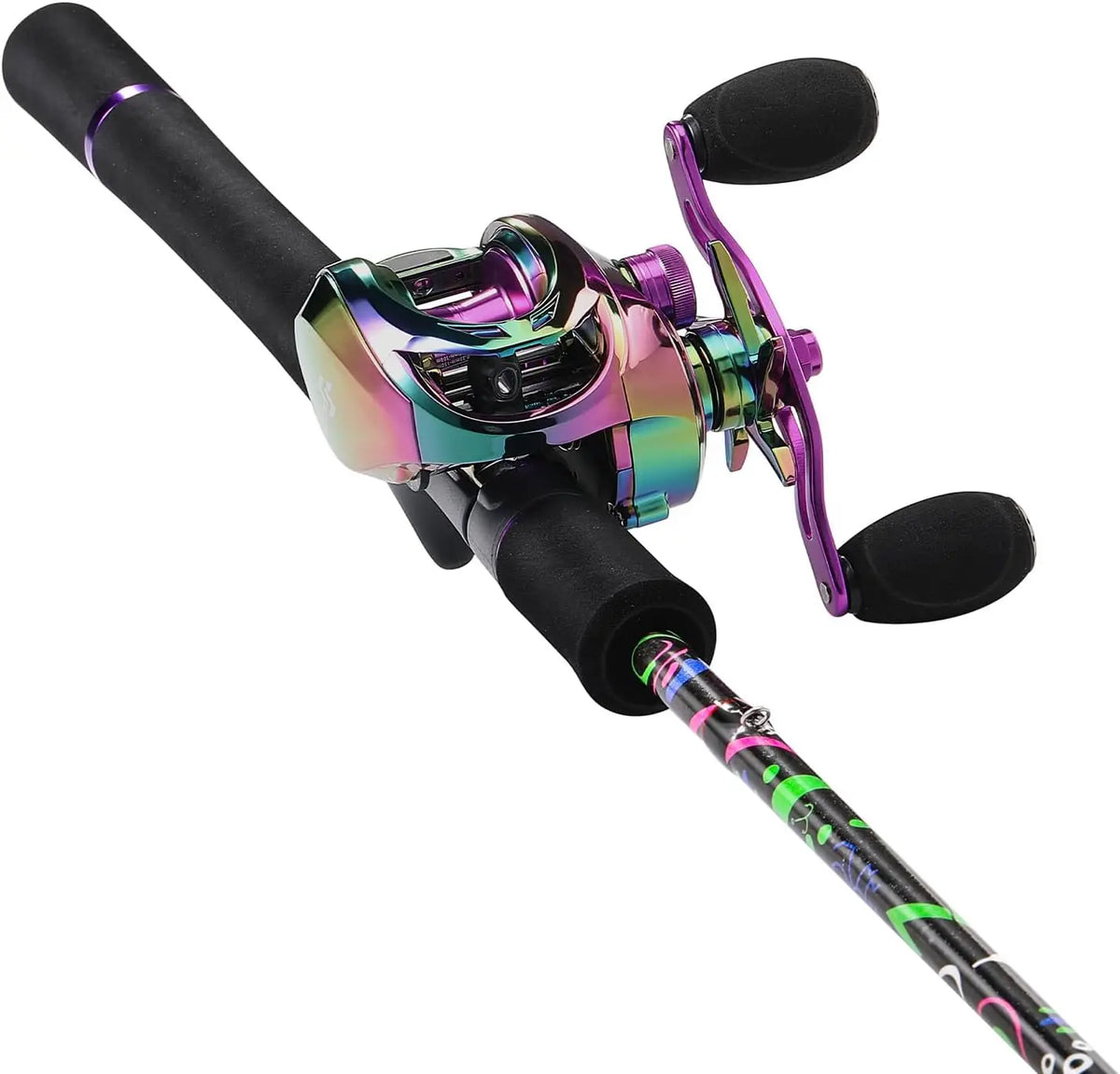 IM7 Graphite Baitcasting And Spinning Fishing Rod And Reel Combo