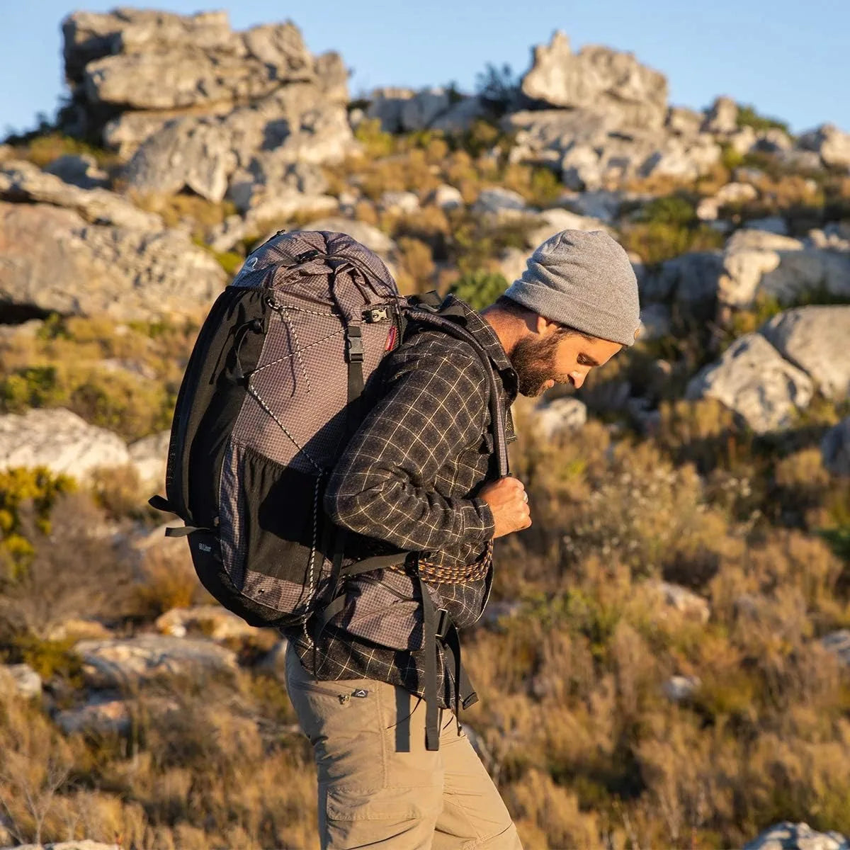 Naturehike Rock Outdoor Camping Hiking Backpack With Rain Cover