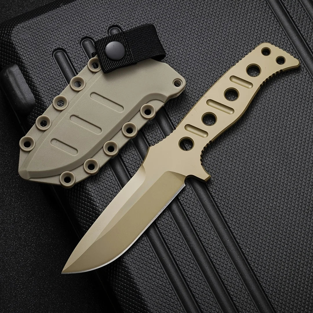 DIY Bm375 Multifunctional Outdoor Exploration Knife Featuring Premium Steel