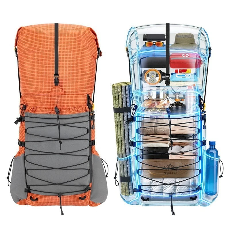 Lightweight Internal Frame Hiking Backpack For Trekking