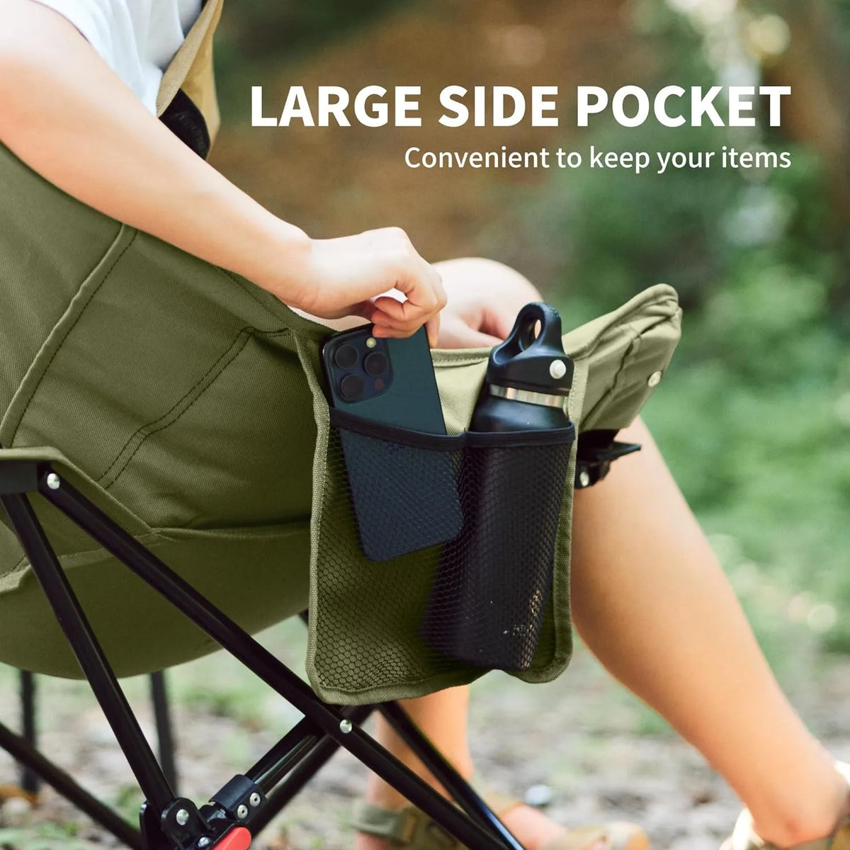 Naturehike High Back Folding Moon Chair Outdoor Camping Lounge Seat