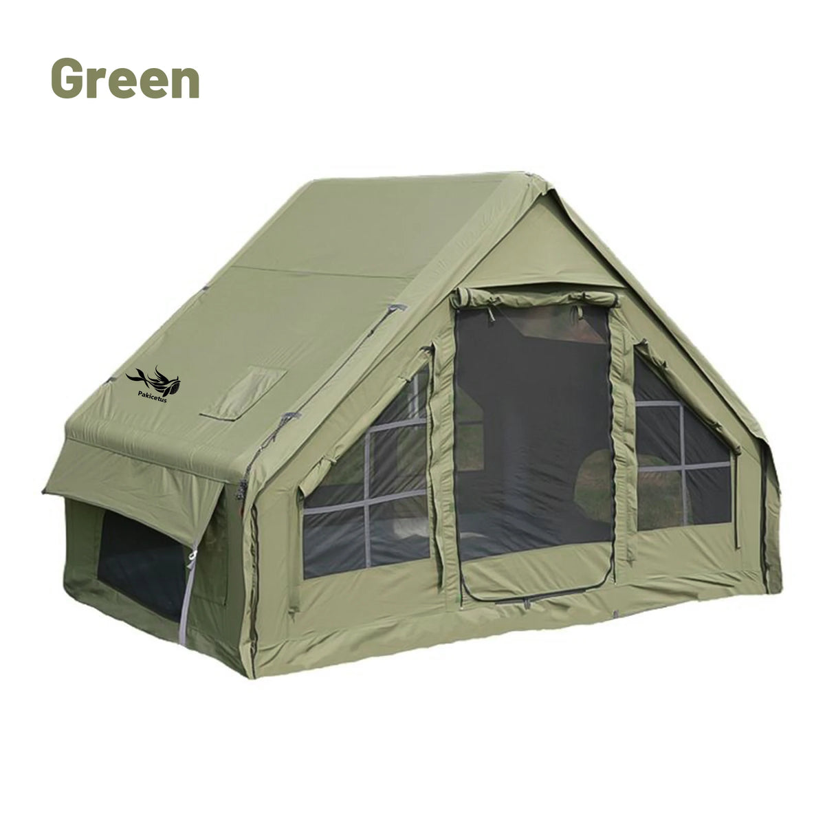 Pakicetus Inflatable Glamping Tent Family Weatherproof Shelter