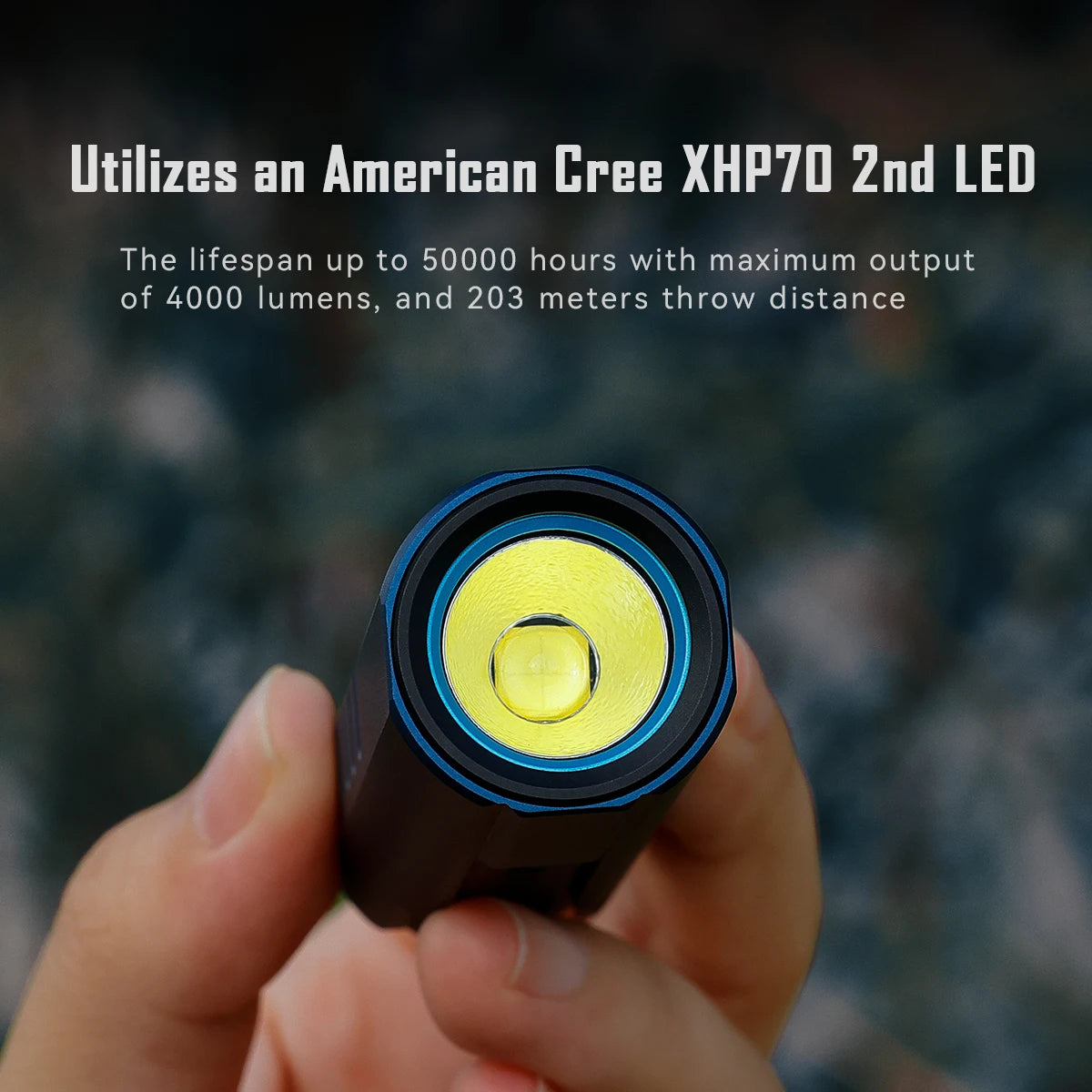 IMALENT LD70 Mini Tactical Rechargeable LED Flashlight