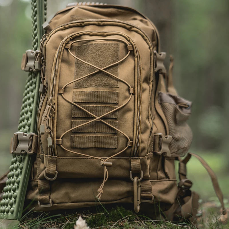 LQARMY Durable Tactical Hiking Backpack For Outdoor Travel And Camping