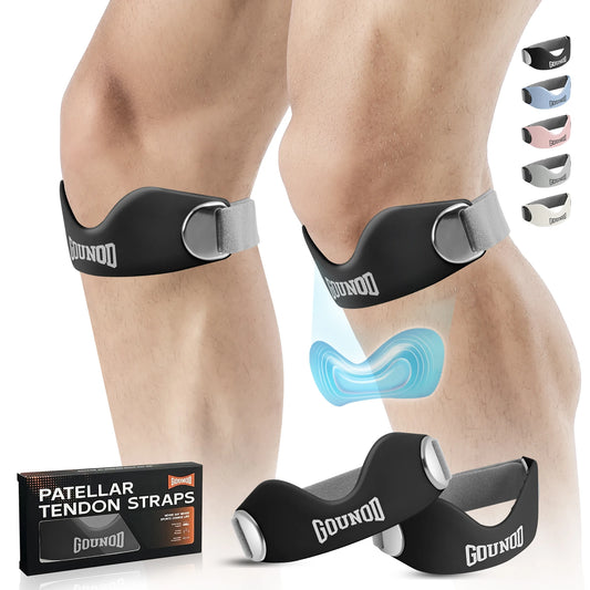 GOUNOD Silicone Knee Support Strap For Patella Pain Relief