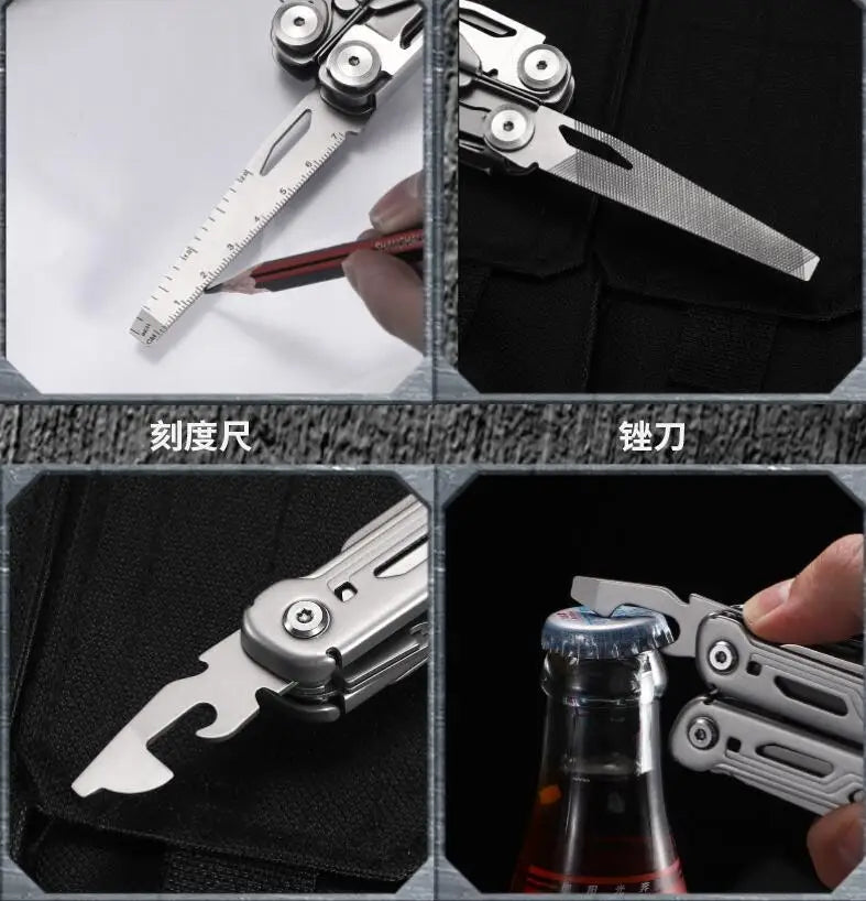 Daicamping DL10 Pocket Folding Multitool Plier For Outdoor Camping