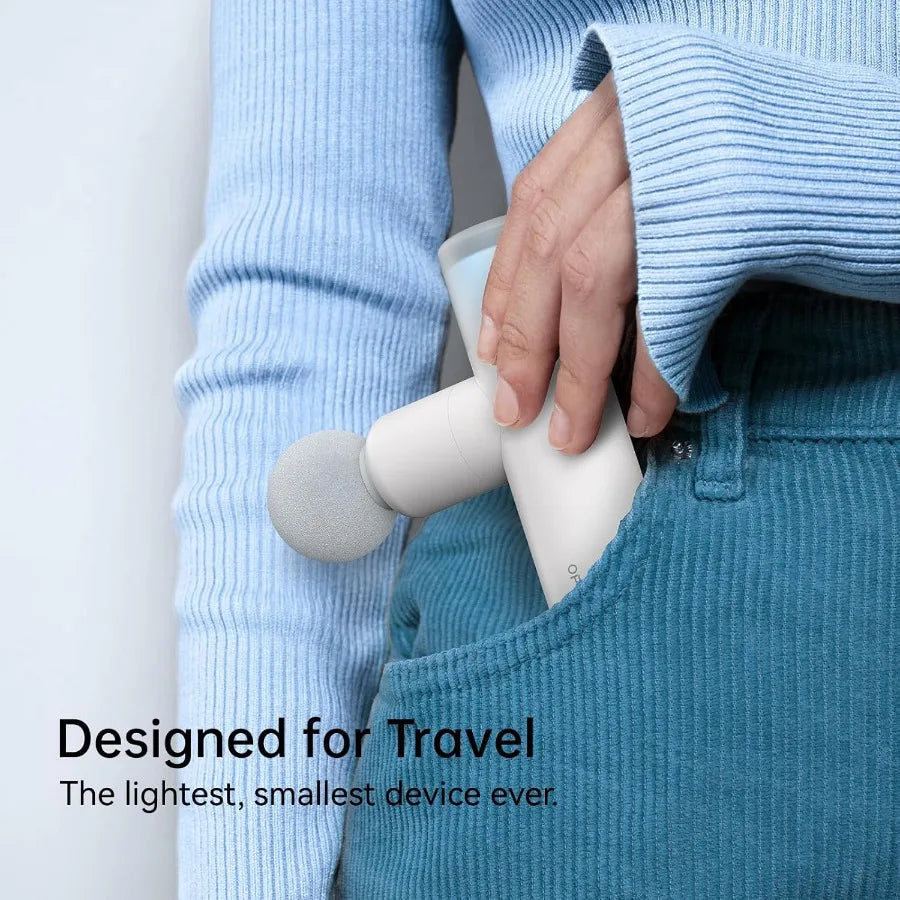 Portable Rechargeable Massage Gun For Back And Facial Pain Relief