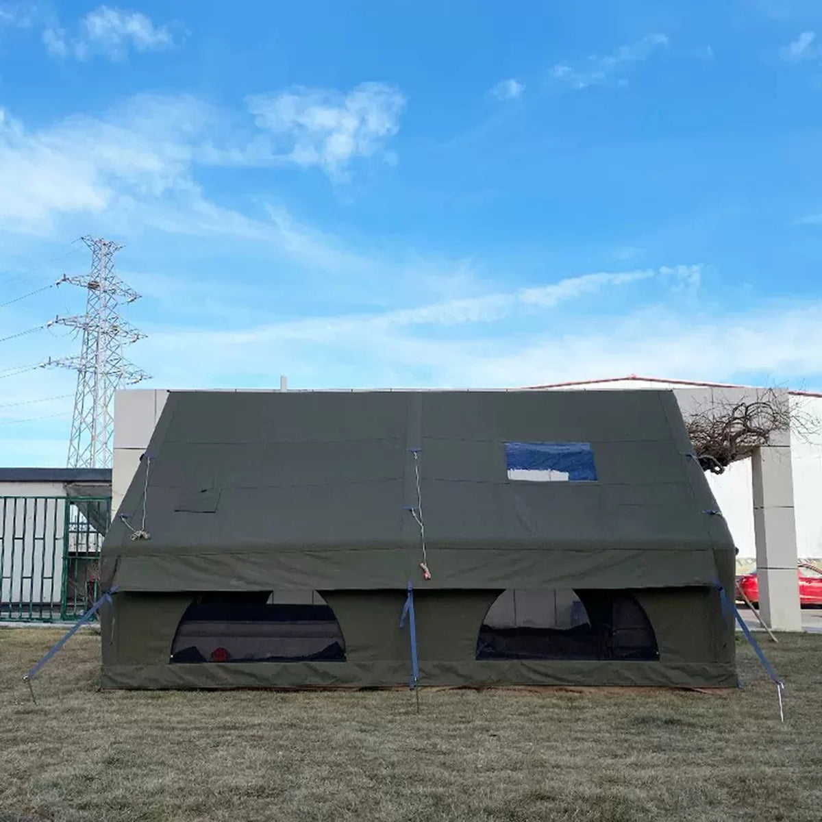 Pakicetus Inflatable Glamping Tent Family Weatherproof Shelter