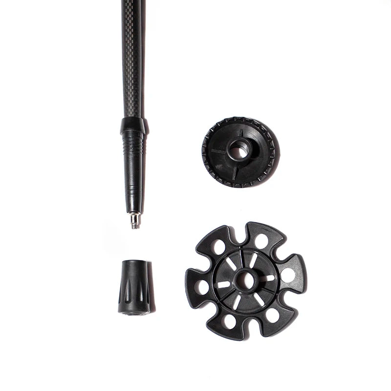 Okhealing Ultralight Carbon Fiber Trekking Poles With Damping
