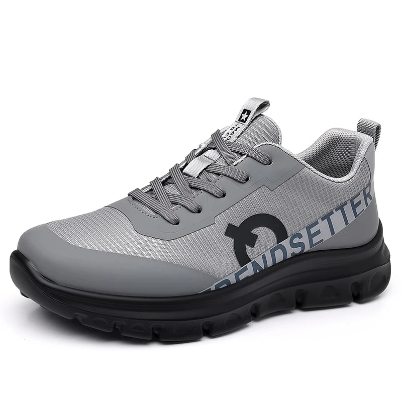 MaiJiaKa Men Sports Shoes Lightweight Mesh Casual Sneakers