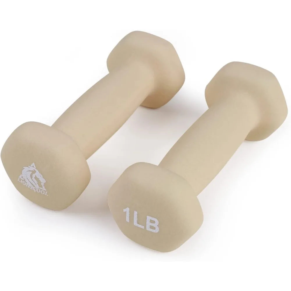 Neoprene Hexagon Dumbbell Set For Home Gym Strength Training