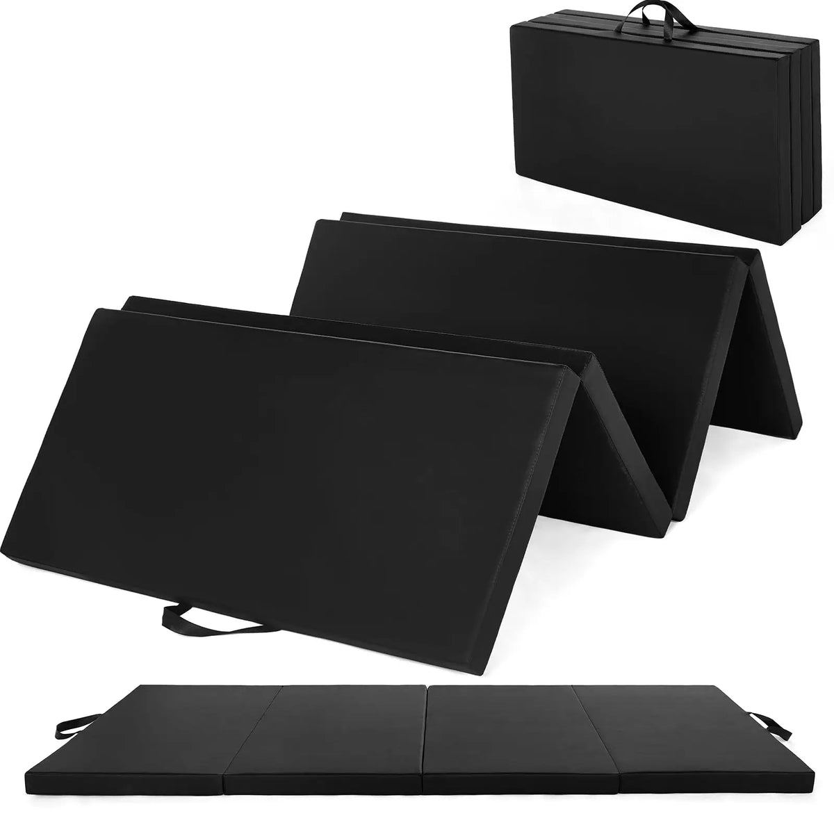 HiMISS Folding Gymnastics Exercise Mat For Home Gym Training