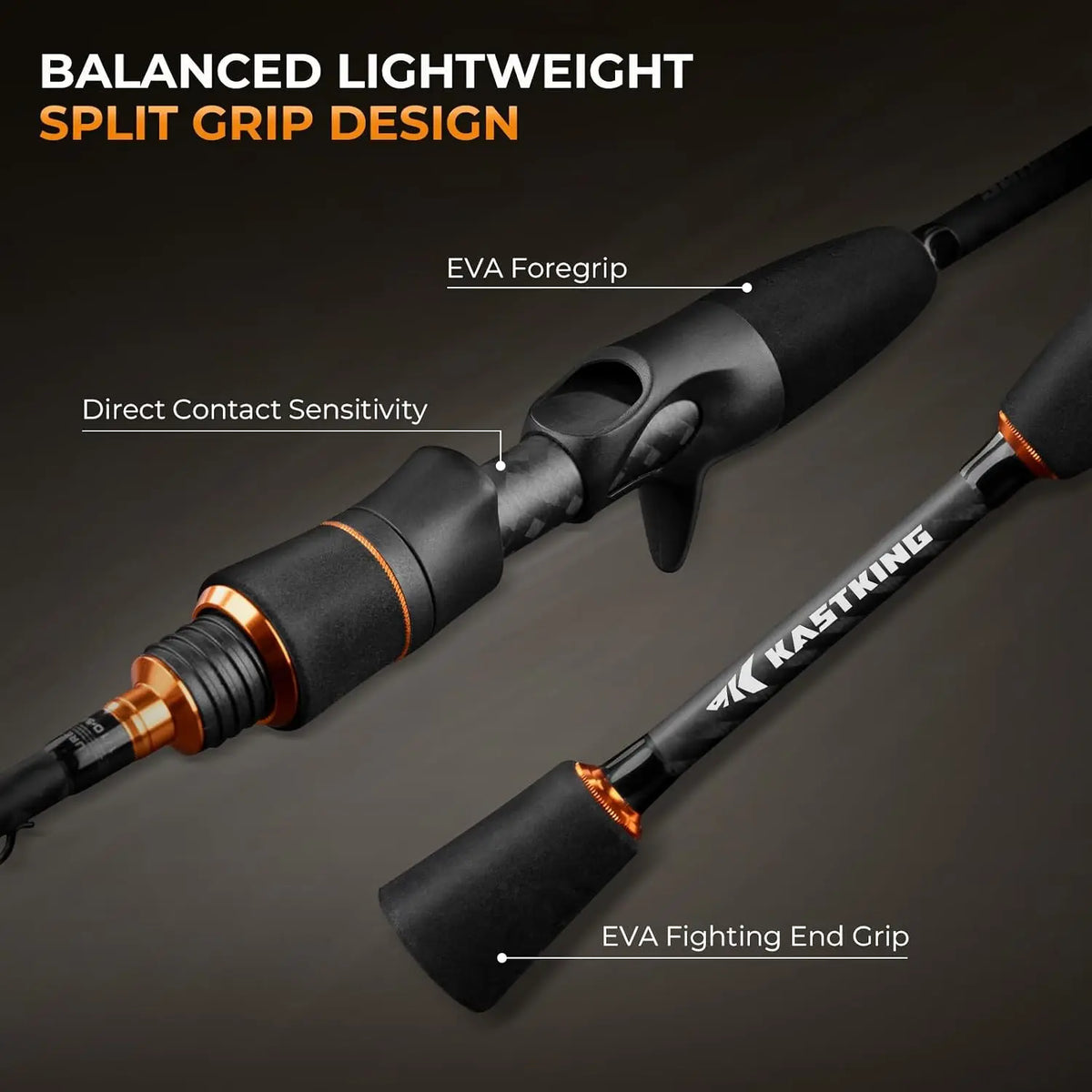 Zephyr Graphite Ultralight BFS Baitcasting and Spinning Fishing Rod