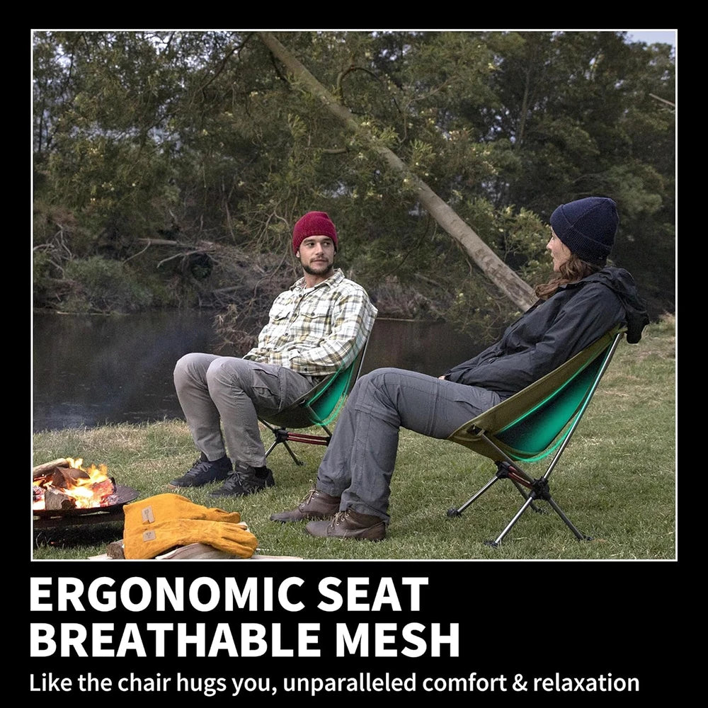 Aluminum Folding Camping Chair For Outdoor Picnic And Beach Use