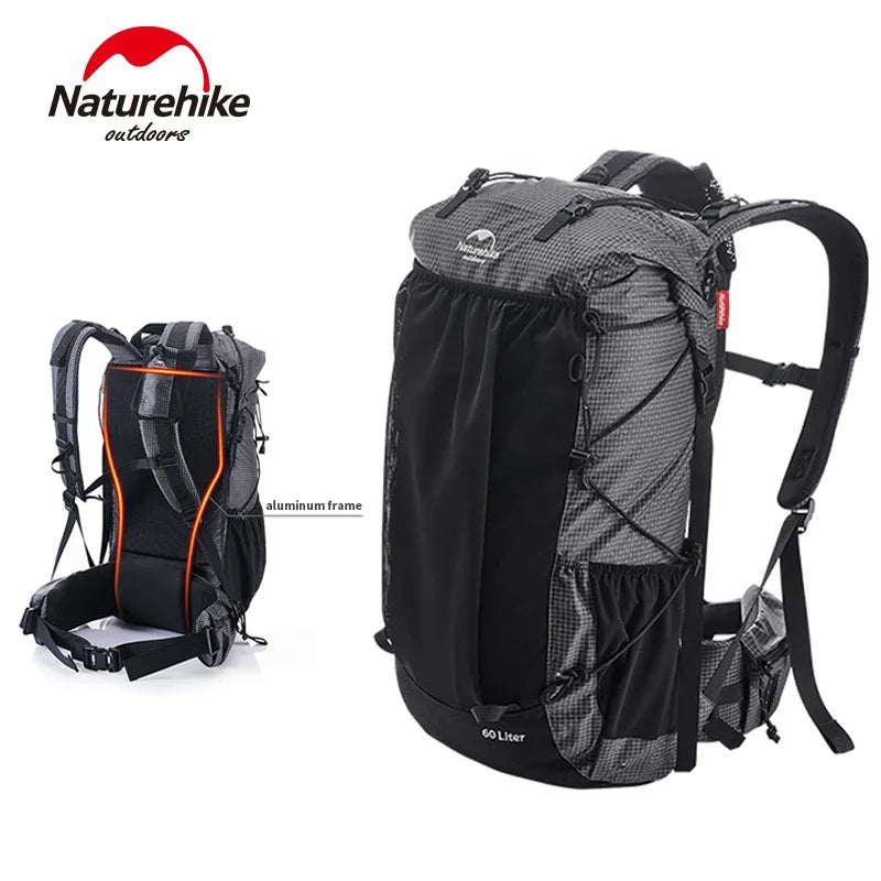Naturehike Rock Outdoor Camping Hiking Backpack With Rain Cover