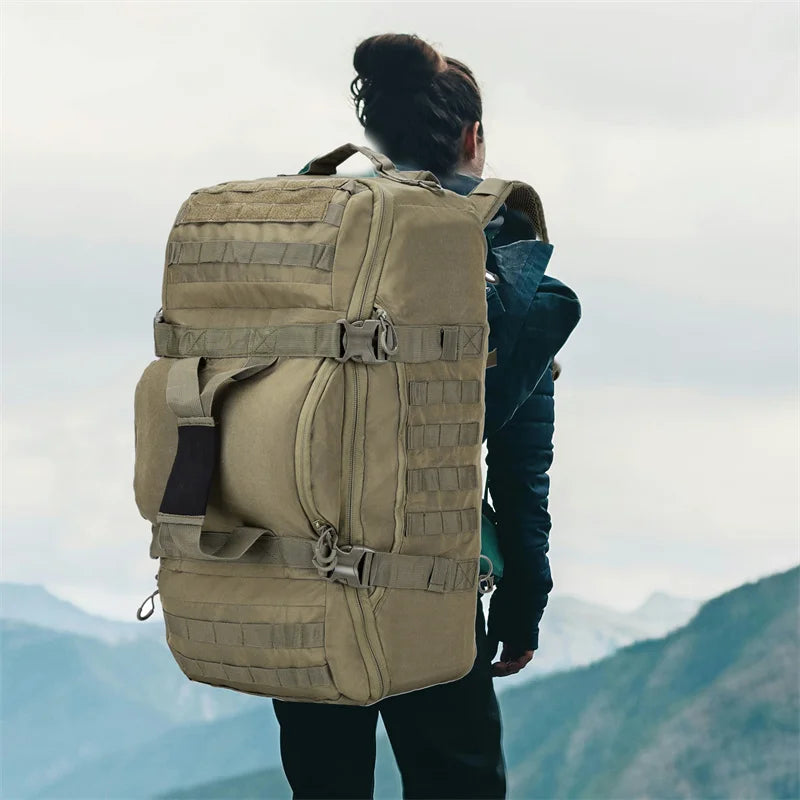 LQARMY Molle Tactical Backpack For Outdoor Hiking And Travel
