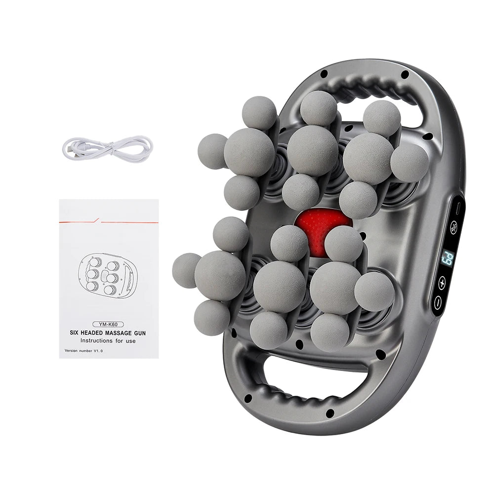 Foreverlily 22 Head High Frequency Vibration Fascia Massager