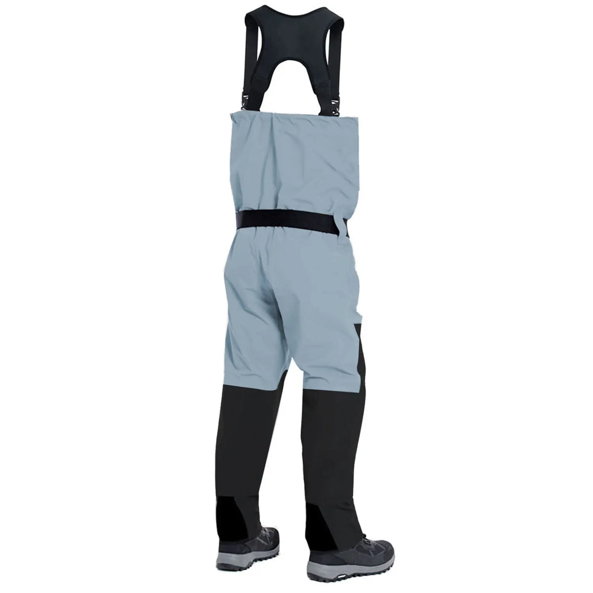 Drryfsh Men Breathable Zip Front Fishing Wading Pants