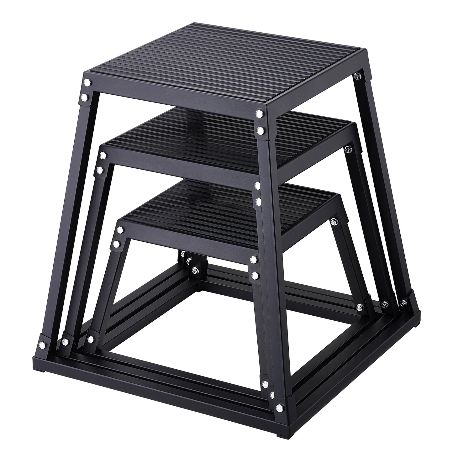 SucceBuy Plyometric Jump Box Non Slip Fitness Agility Training Platform