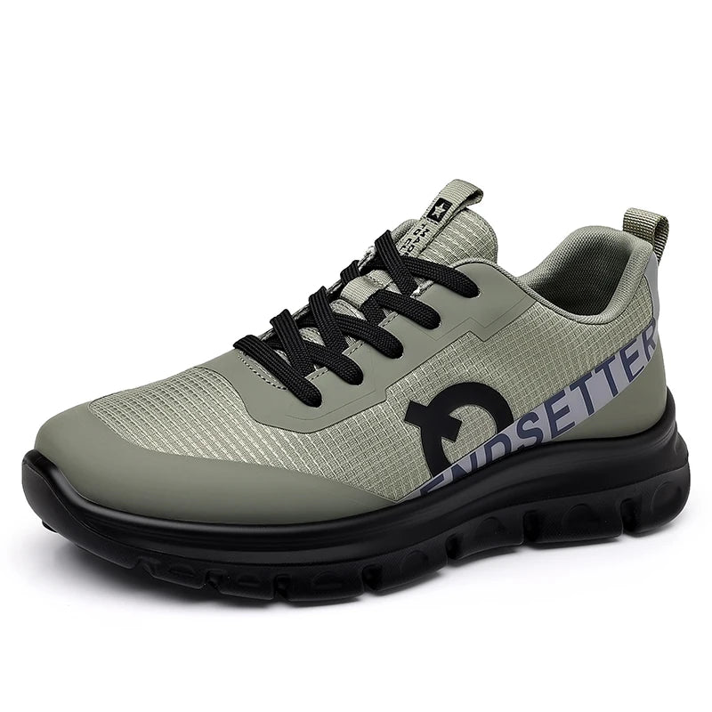 MaiJiaKa Men Sports Shoes Lightweight Mesh Casual Sneakers