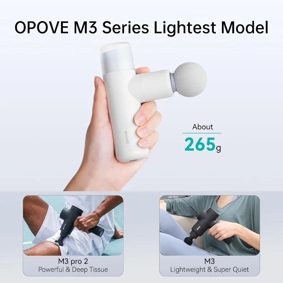 Portable Rechargeable Massage Gun For Back And Facial Pain Relief