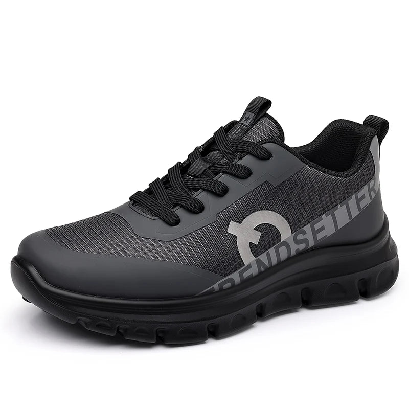 MaiJiaKa Men Sports Shoes Lightweight Mesh Casual Sneakers