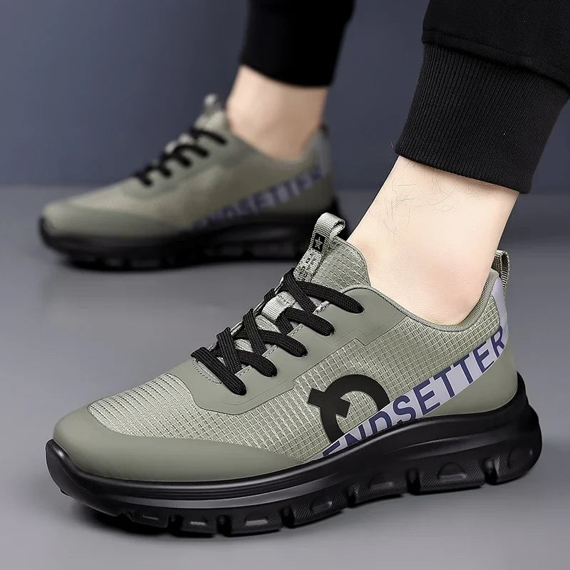 MaiJiaKa Men Sports Shoes Lightweight Mesh Casual Sneakers