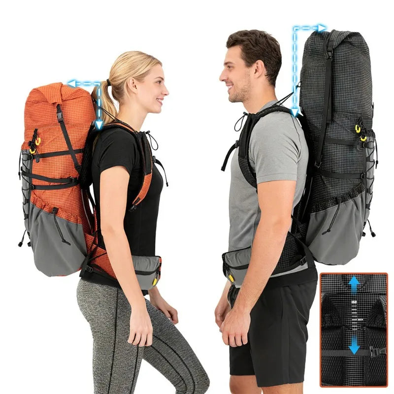 Lightweight Internal Frame Hiking Backpack For Trekking