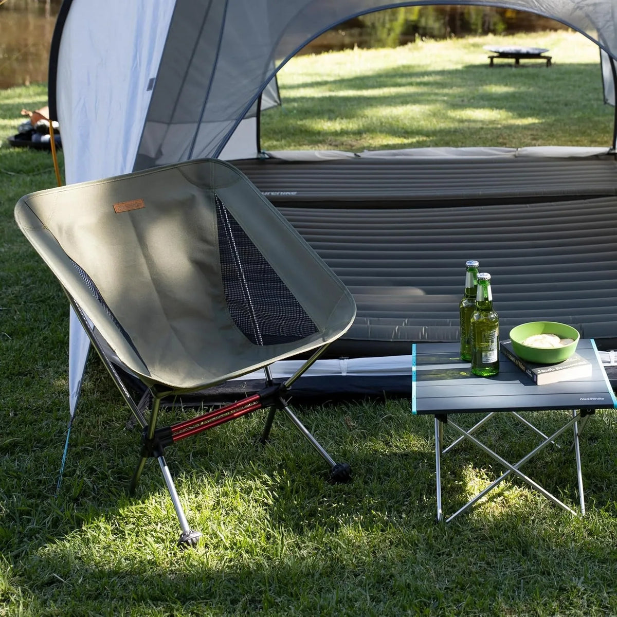 Aluminum Folding Camping Chair For Outdoor Picnic And Beach Use