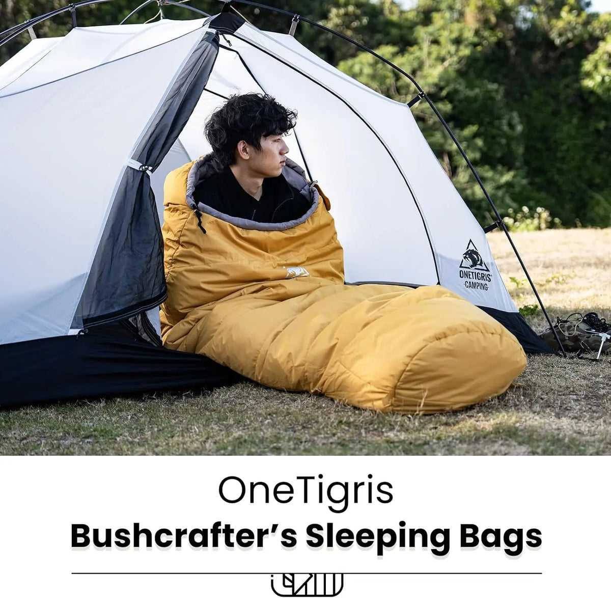 Three Season Mummy Sleeping Bag For Outdoor Camping And Hiking