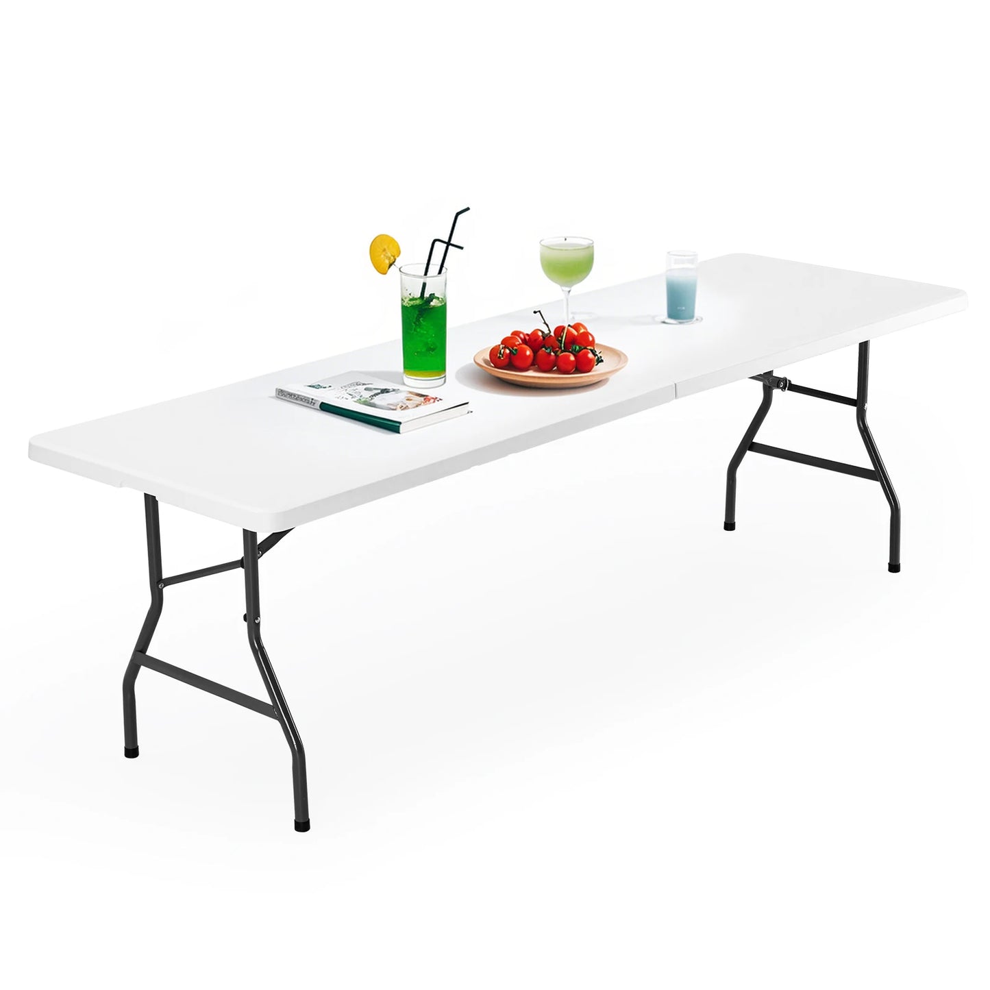 JHK Portable Folding Camping Table With Carrying Handle