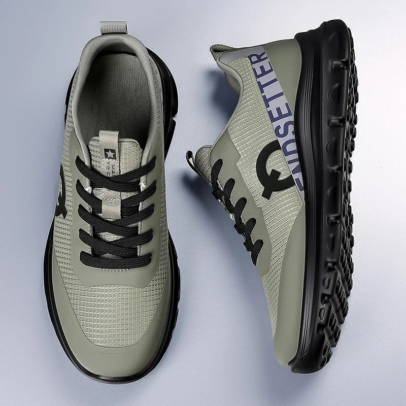 MaiJiaKa Men Sports Shoes Lightweight Mesh Casual Sneakers