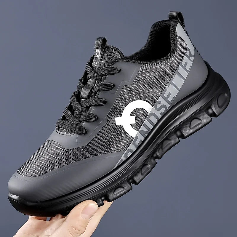 MaiJiaKa Men Sports Shoes Lightweight Mesh Casual Sneakers