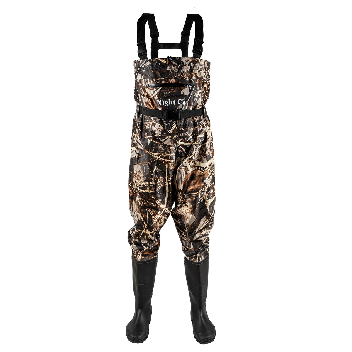 Night Cat Breathable Waterproof Hunting Fishing Chest Waders