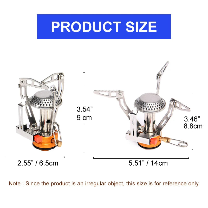 Widesea Portable Outdoor Camping Cookware Set Aluminum Alloy Kit