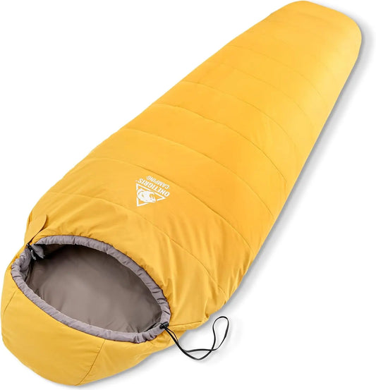 Three Season Mummy Sleeping Bag For Outdoor Camping And Hiking