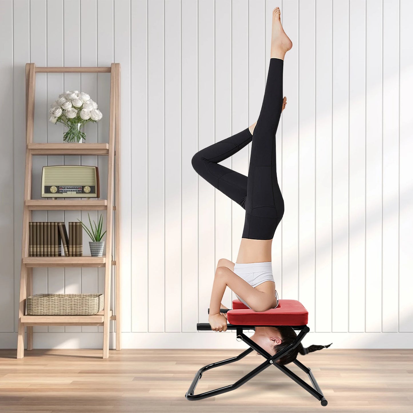 Heavy Duty Steel Inversion Chair With Thick Foam Cushion
