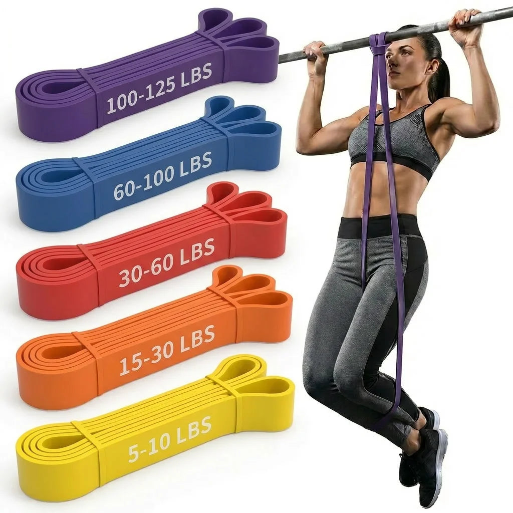 HAPBEAR Pull Up Assist Resistance Bands Set For Fitness Training