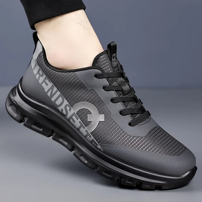 MaiJiaKa Men Sports Shoes Lightweight Mesh Casual Sneakers