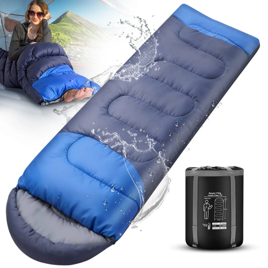 Four Season Ultralight Waterproof Sleeping Bag With Compression Sack