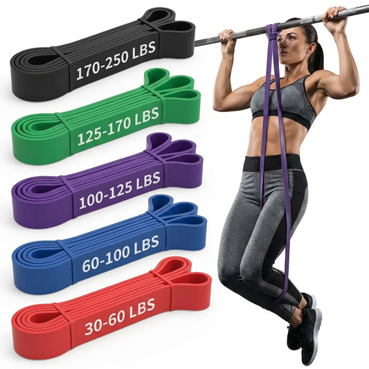 HAPBEAR Pull Up Assist Resistance Bands Set For Fitness Training