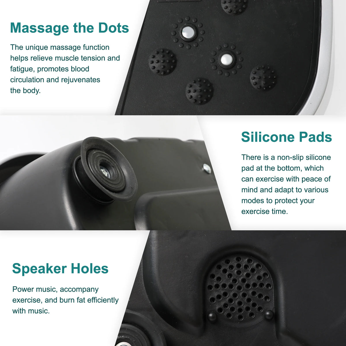 Whole Body Vibration Plate Exercise Machine For Home Workouts